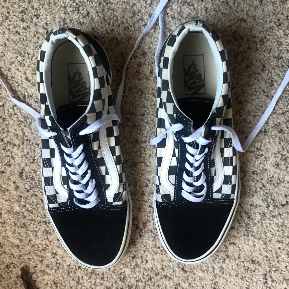 Checkered Vans